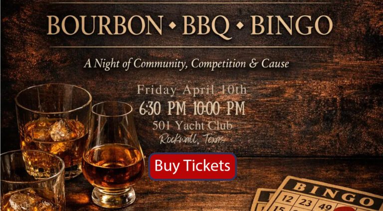 bourbon and bingo banner
